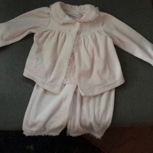 Light pink matching set